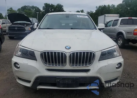 2014 BMW X3 xDrive28I z USA, uszkodzony, nr VIN 5UXWX9C55E0D16021